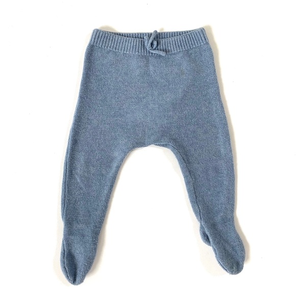 baby boy knitted leggings